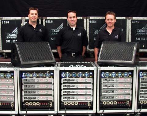 The Dolby Lake Processor with the team